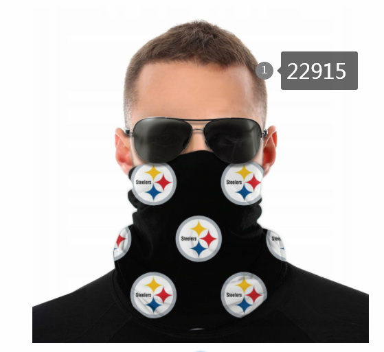 2021 NFL Pittsburgh Steelers #13 Dust mask with filter->nfl dust mask->Sports Accessory